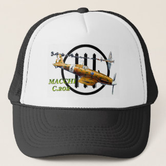 CAMIONERO GORRA DE REGIA AERONAUTICA MACCHI 202 FOLGORE