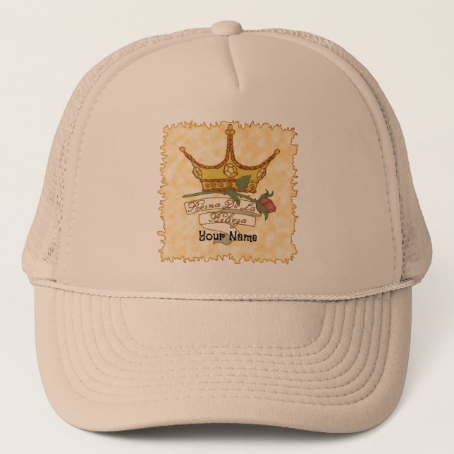 Camionero Gorra de Reina de Belleza de España (Anverso)