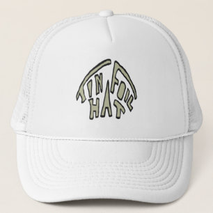 Camionero Gorra de Relieve metalizado Tin