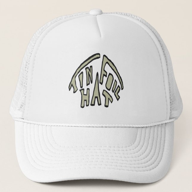 Camionero Gorra de Relieve metalizado Tin (Anverso)