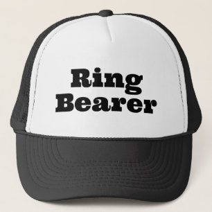 Camionero Gorra de Ring Bearer