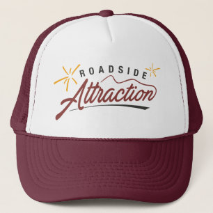Camionero Gorra de RoadsideAttraction Trucker (Maroon)