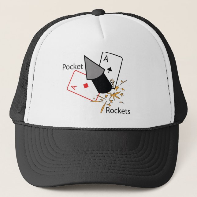 Camionero Gorra de Rockets del bolsillo (Anverso)