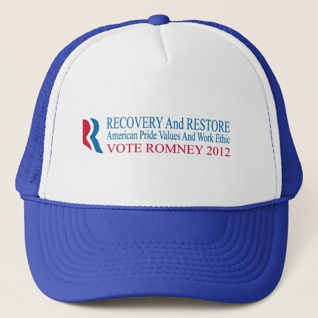 Camionero Gorra de ROMNEY (Anverso)