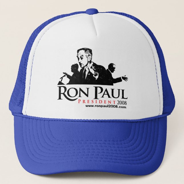 Camionero Gorra de Ron Paul (Anverso)