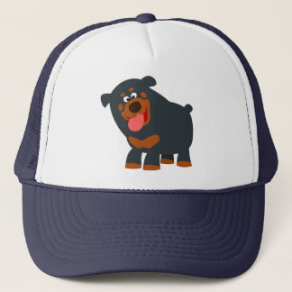 Camionero Gorra de Rottweiler de Personalizado Cute Playful