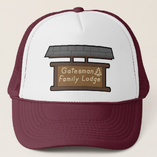 Camionero Gorra de Rótulo Lodge