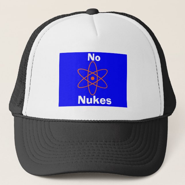 Camionero Gorra de Rótulo nuclear (Anverso)