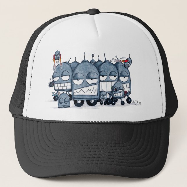 Camionero Gorra de RRRbot (Anverso)