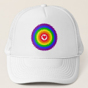 Camionero Gorra de rueda arco iris