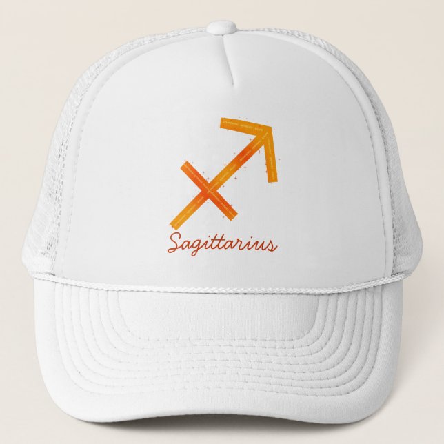 Camionero Gorra de Sagittarius (Anverso)