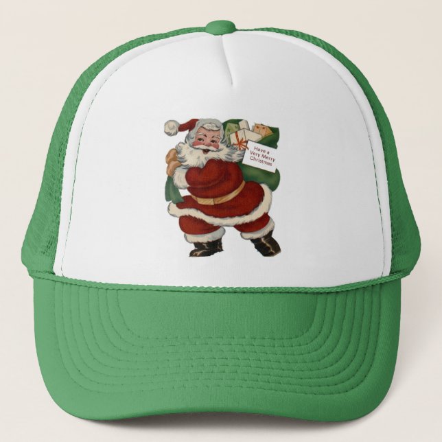 Camionero Gorra de Santa Claus (Anverso)