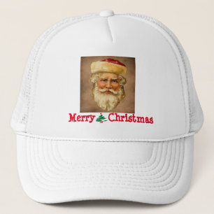 Camionero Gorra de Santa Claus Vintage