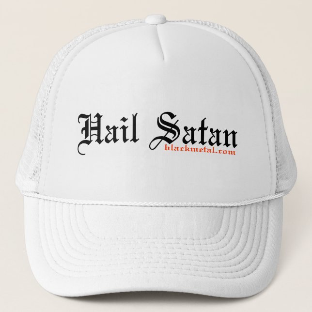 Camionero Gorra de Satan del saludo (Anverso)