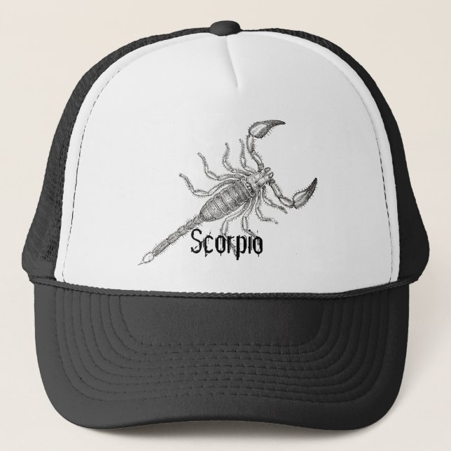 Camionero Gorra de Scorpion (Anverso)