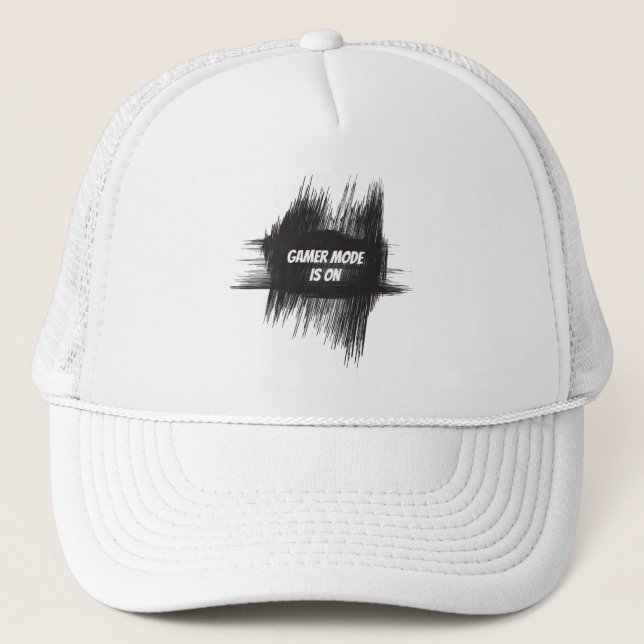 Camionero Gorra de seguimiento de modo de jugador (Anverso)