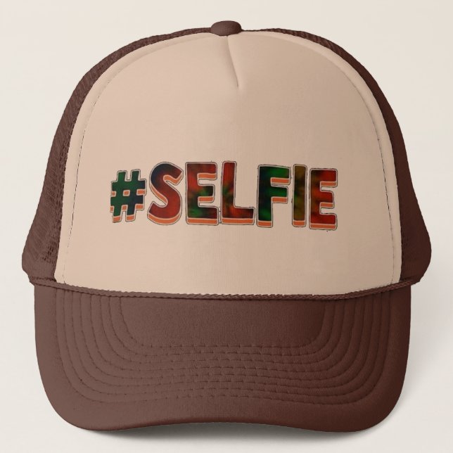 Camionero gorra de #Selfie (Anverso)