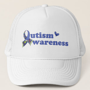 Camionero Gorra de sensibilización sobre el autismo