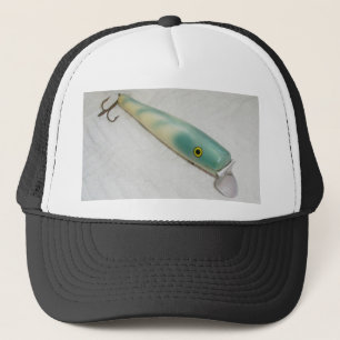 Camionero Gorra de señuelo de cosecha de natación de Capn Bi