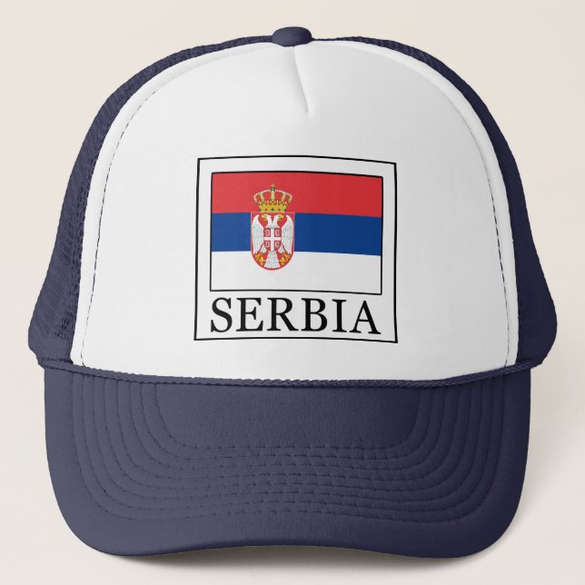 Camionero Gorra de Serbia (Anverso)