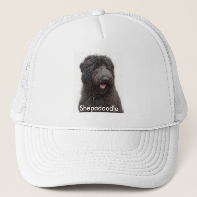 Camionero Gorra de Shepadoodle (Anverso)