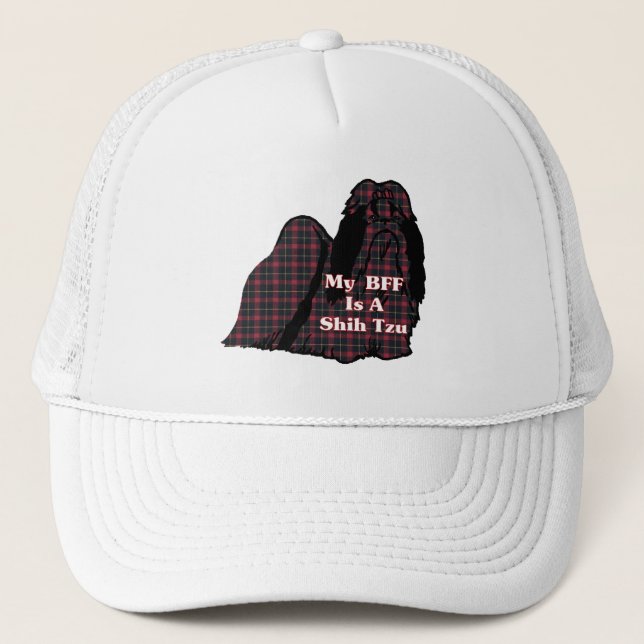 Camionero Gorra de Shih Tzu BFF (Anverso)