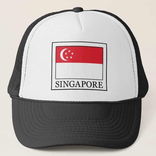 Camionero Gorra de Singapur (Anverso)