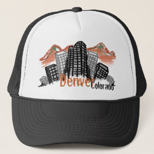 Camionero Gorra de Skyline de Denver Colorado