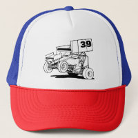 Gorra de Sprint Car personalizado, Personalizar