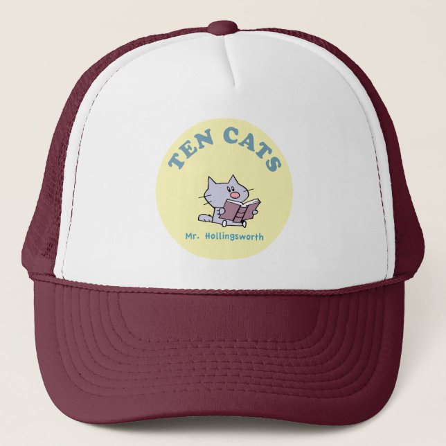 Camionero Gorra de Sr. Hollingsworth-TEN CATS (Anverso)
