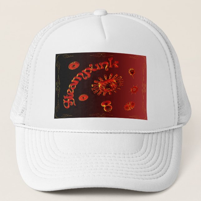 Camionero Gorra de Steampunk (Anverso)