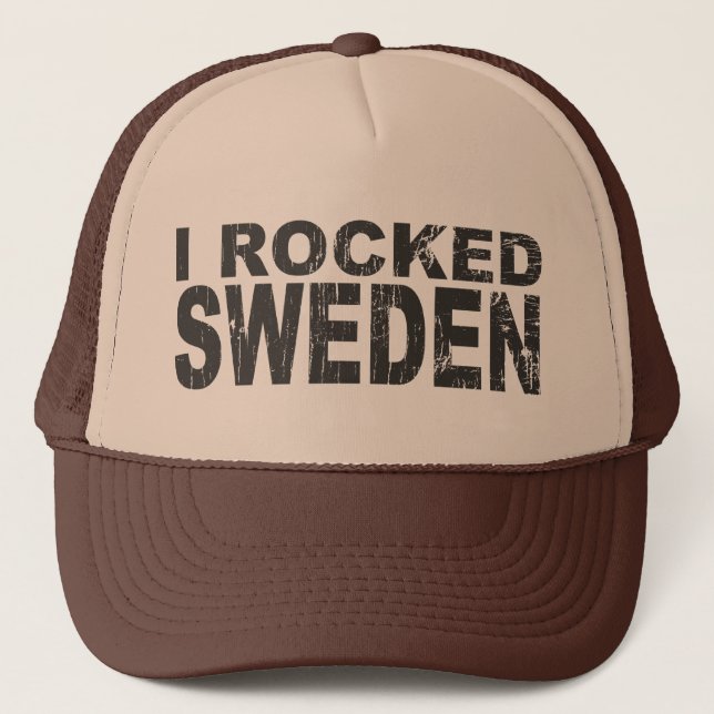 Camionero Gorra de Suecia (Anverso)