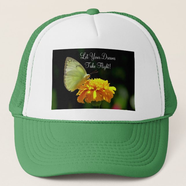 Camionero Gorra de Sueños de Mariposa (Anverso)
