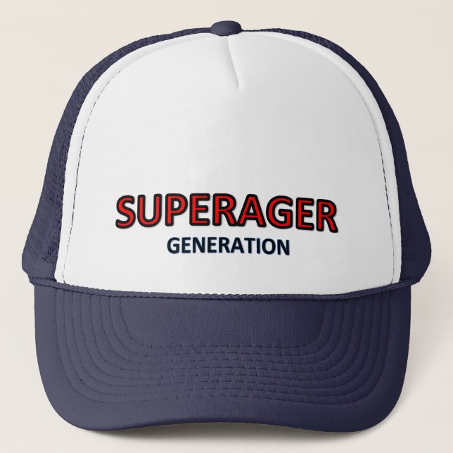 Camionero Gorra de Superager (Anverso)