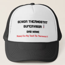 Gorra de Supervisor de Termostato Personalizada pa