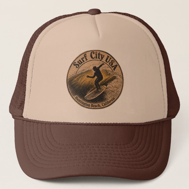 Camionero Gorra de surfista HB (Anverso)