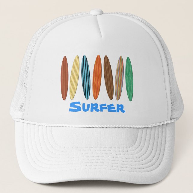 Camionero Gorra de tablas de surf (Anverso)