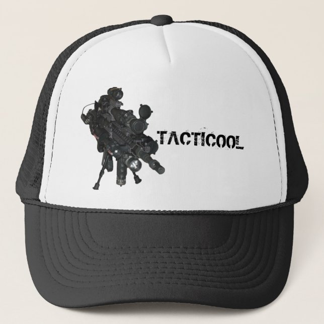 Camionero Gorra de Tacticool AR 15 (Anverso)