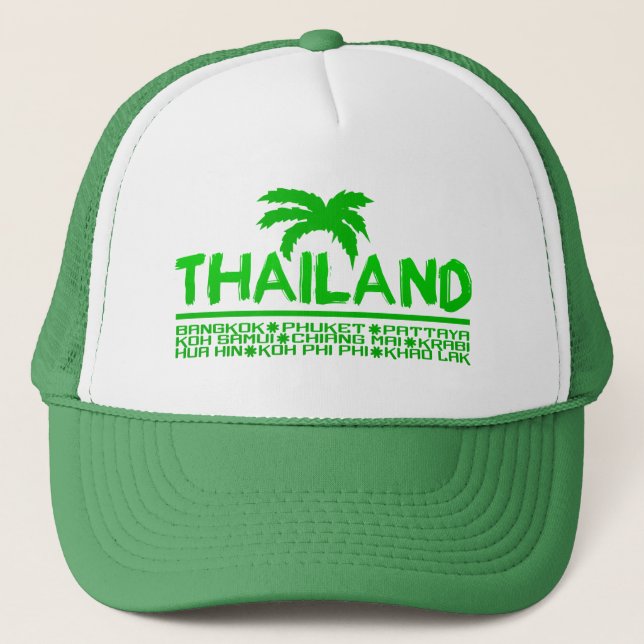 Camionero Gorra de Tailandia - elegir color (Anverso)