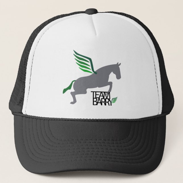 Camionero Gorra de Team Barry (Anverso)