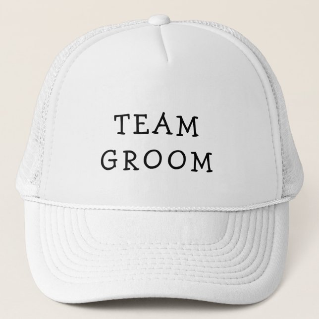 CAMIONERO GORRA DE TEAM GROOM BACHELOR TUCKER (Anverso)