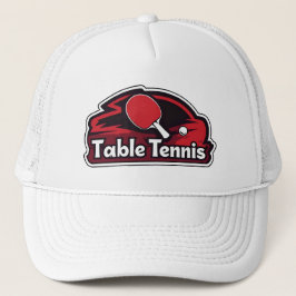 Camionero Gorra de tenis de mesa