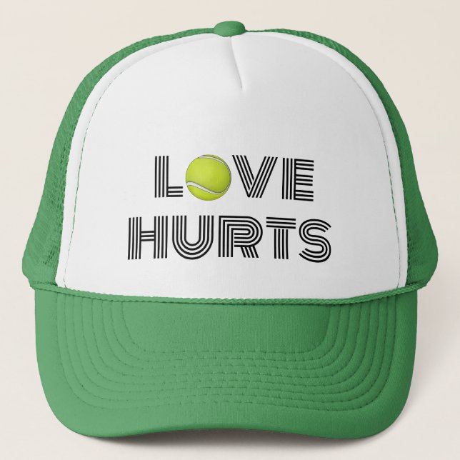 Camionero Gorra de tenis Love Hurts  (Anverso)