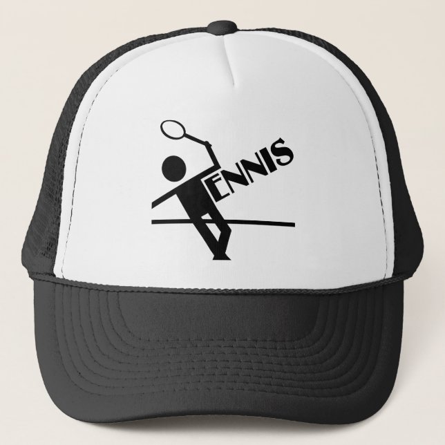 Camionero Gorra de tenis, personalizar (Anverso)