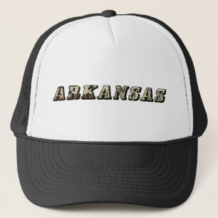 Camionero Gorra de texto de imágenes de Arkansas