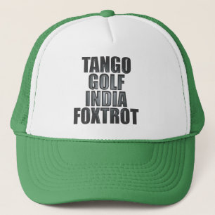 Camionero Gorra de TGIF: Fonética de la OTAN
