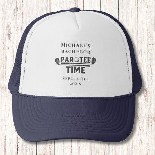 Camionero Gorra de tiempo de par tee   Bachelor Golf Weekend