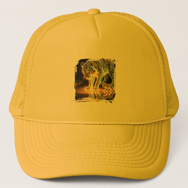 Camionero Gorra de tigre (Anverso)