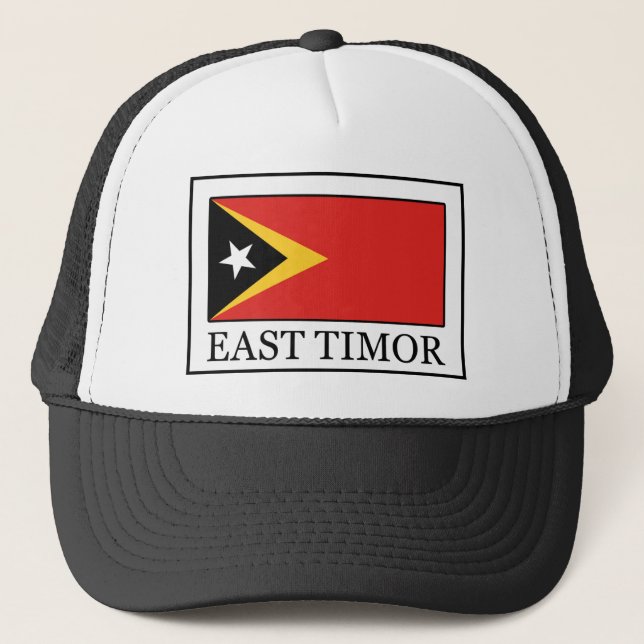 Camionero Gorra de Timor Oriental (Anverso)