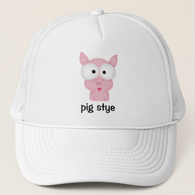 Camionero Gorra de tipo de cerdo (Anverso)